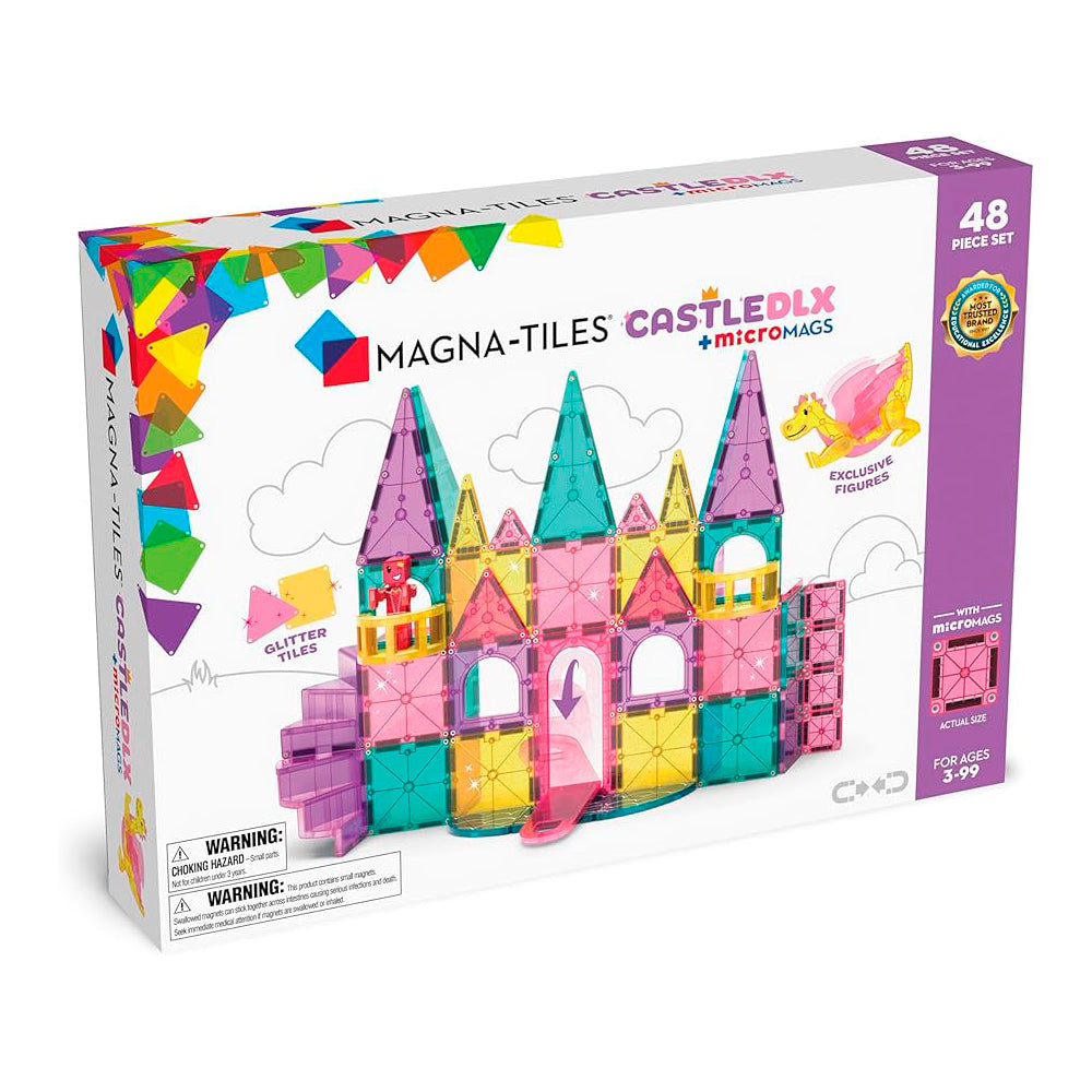 Magna-Tiles Castle DLX 48 piezas