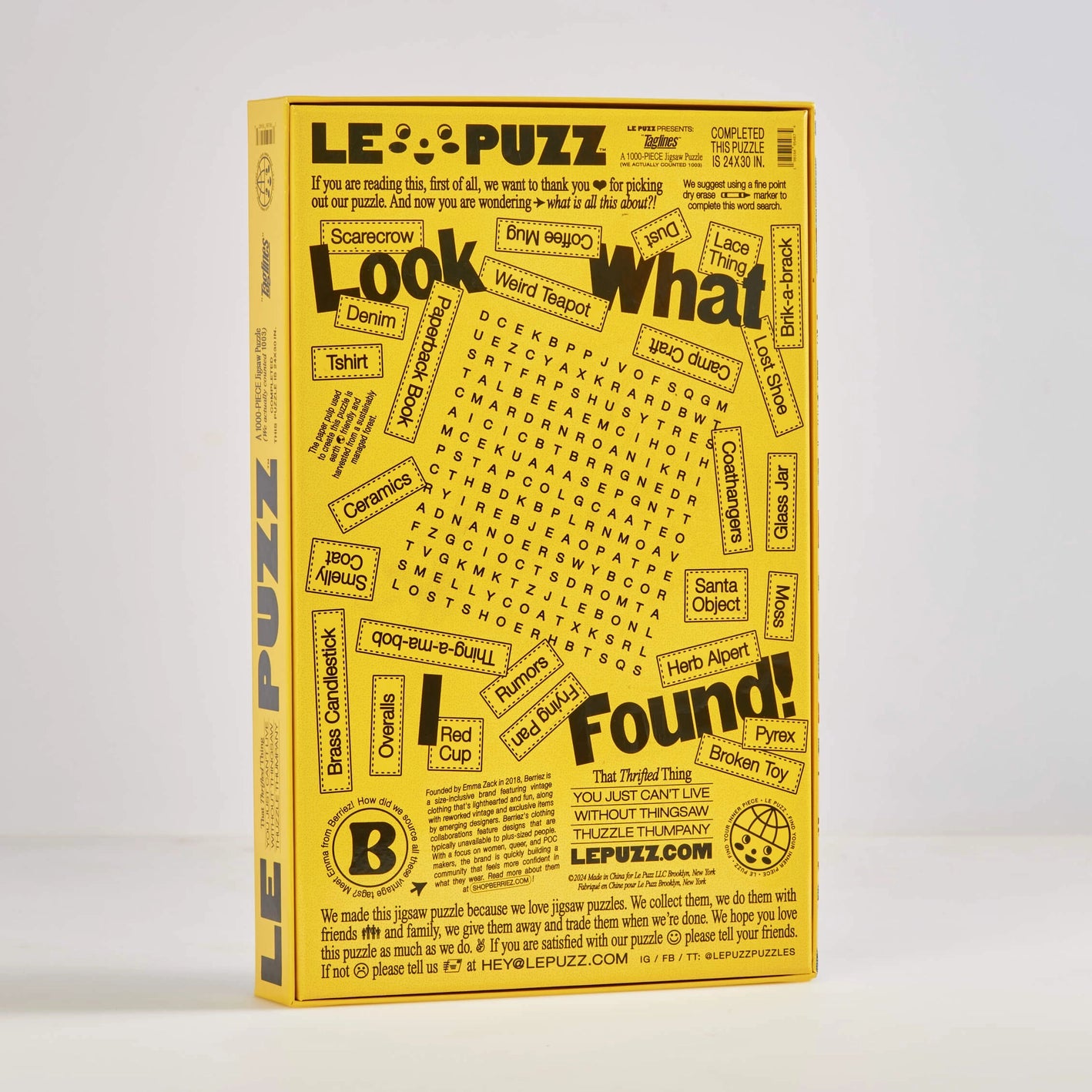 Puzzle Taglines - Le Puzz