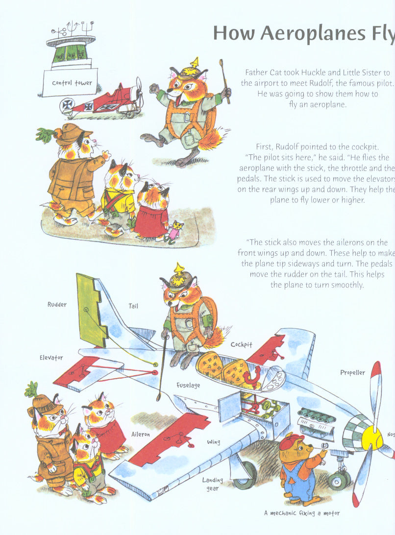 Richard Scarry's Planes and Rockets and Things that Fly