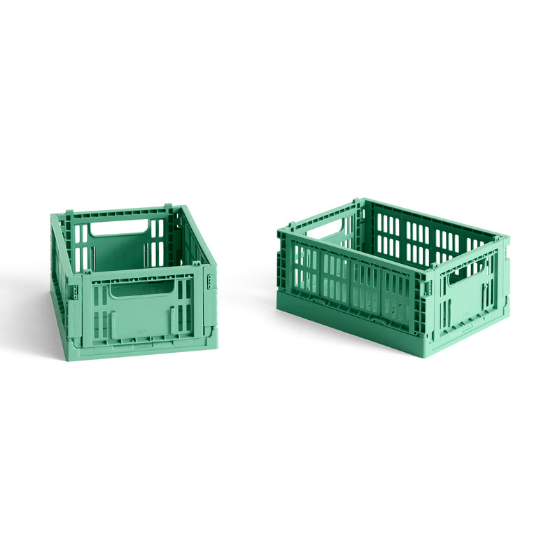 Caja Crate Plegable Mini set de 2 - HAY