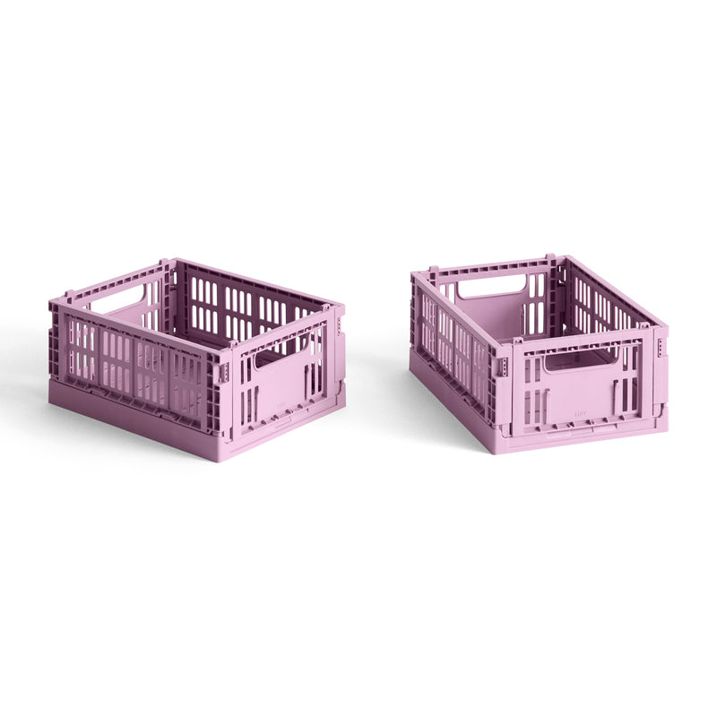 Caja Crate Plegable Mini set de 2 - HAY