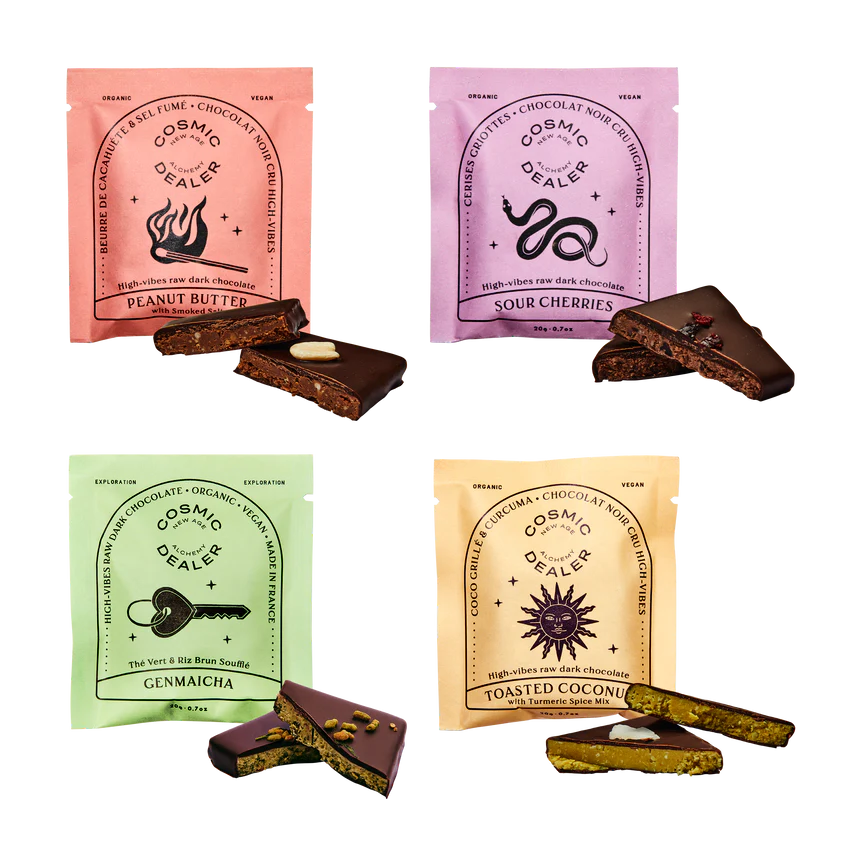 Coffret de 7 chocolats Chakra - Cosmic Dealer