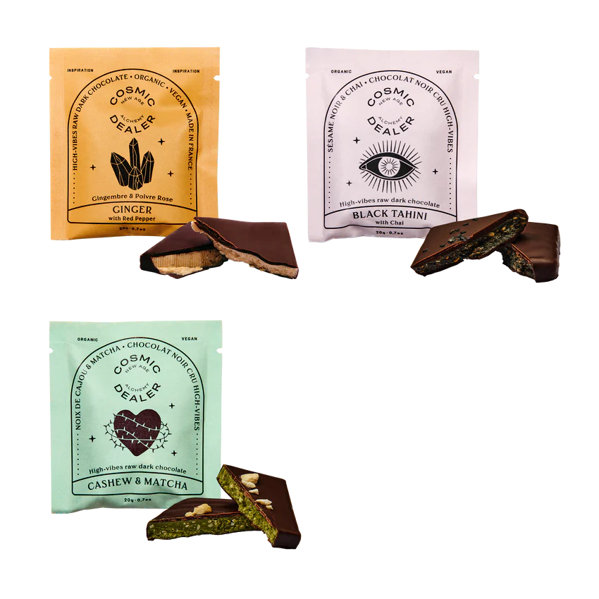 Coffret de 7 chocolats Chakra - Cosmic Dealer
