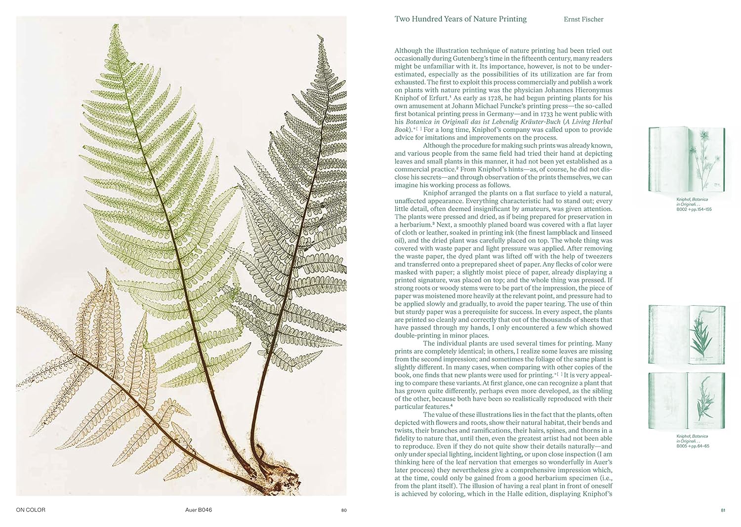 Capturing Nature. 150 Years of Nature Printing