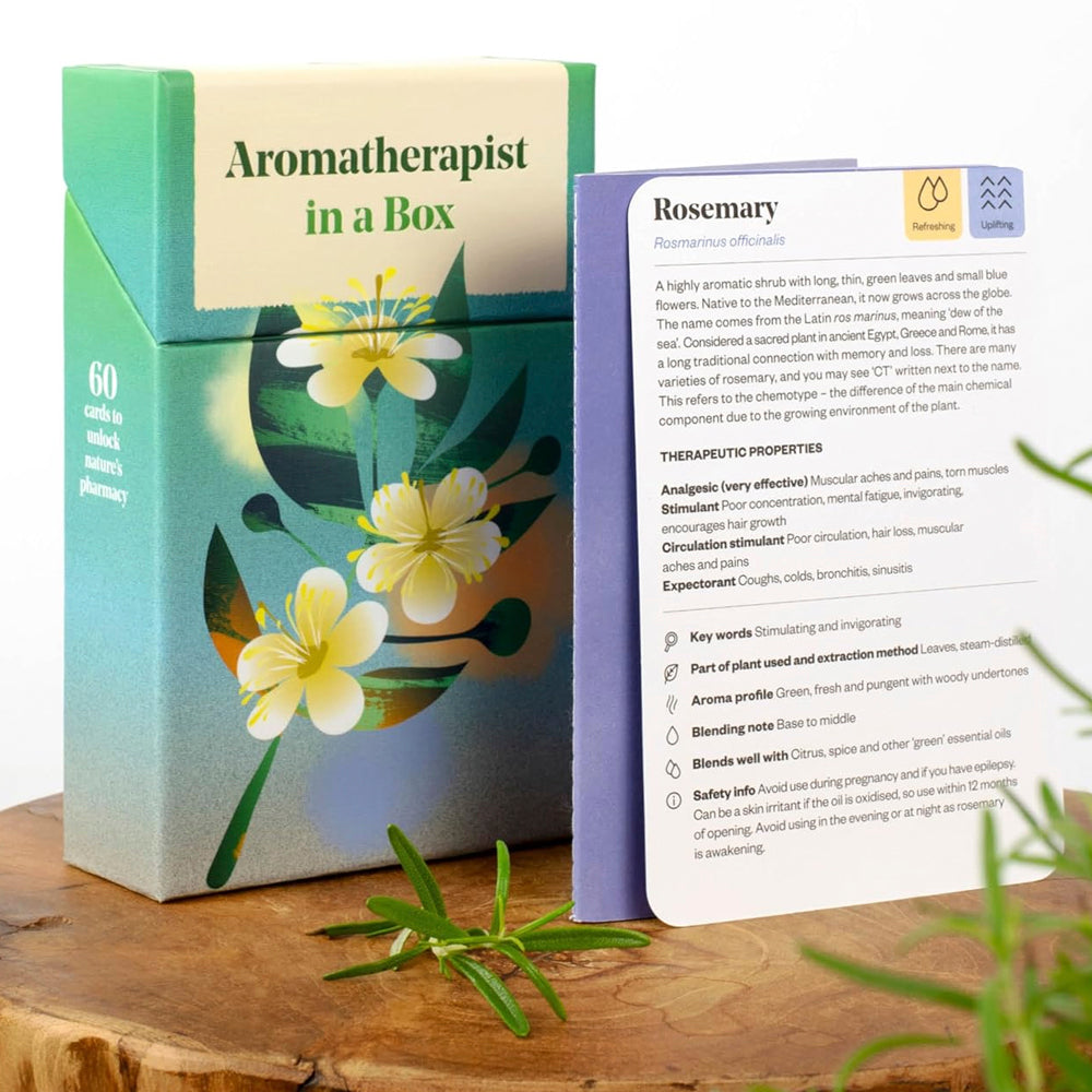 Aromatherapist in a Box: A Card Set of Therapeutic Essential Oils