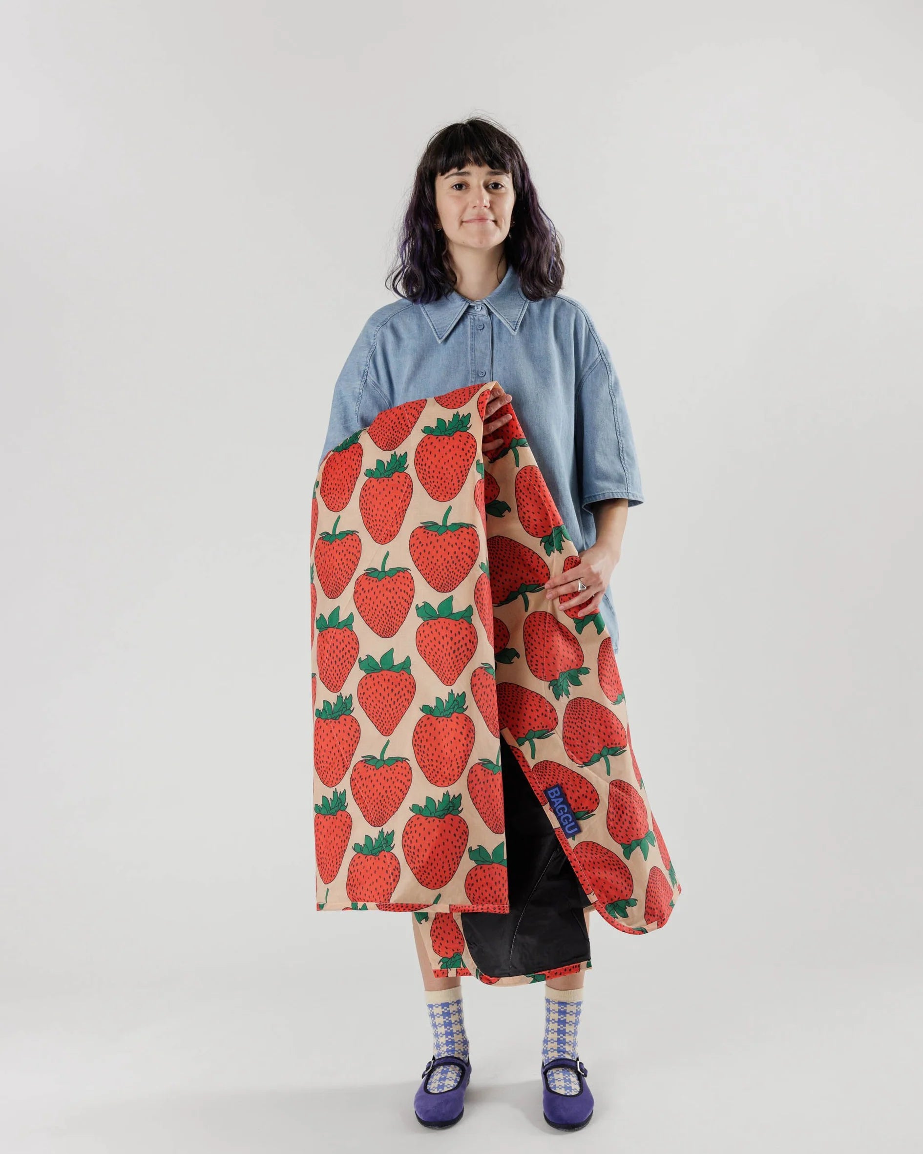 Esterilla de picnic BAGGU - Strawberry