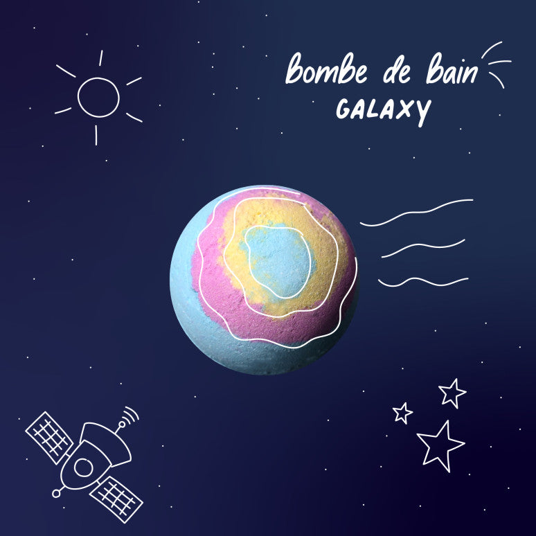 Bomba de baño Galaxy - Nailmatic