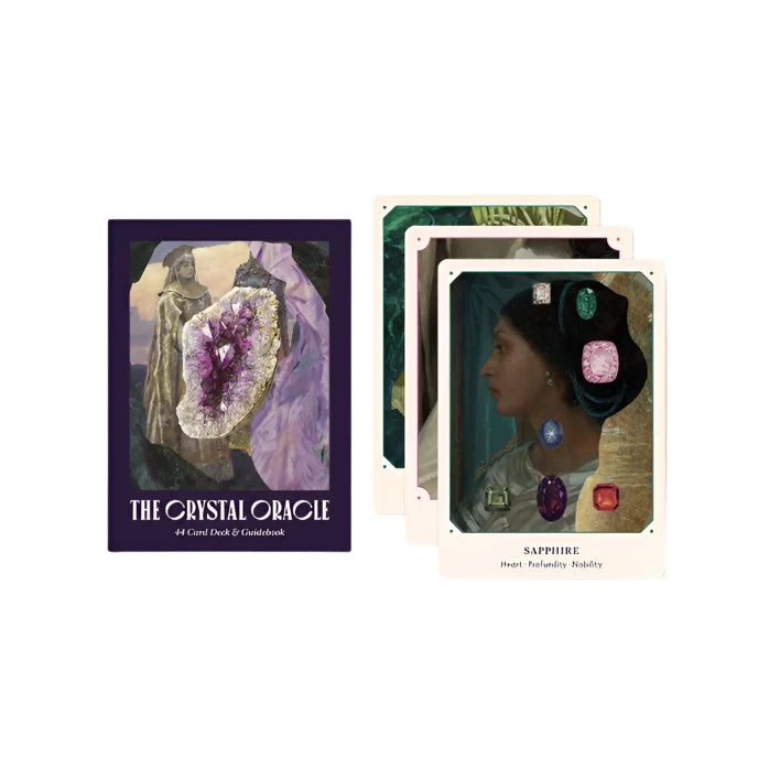 The Crystal Oracle: 44 Card Deck & Guidebook - Broccoli