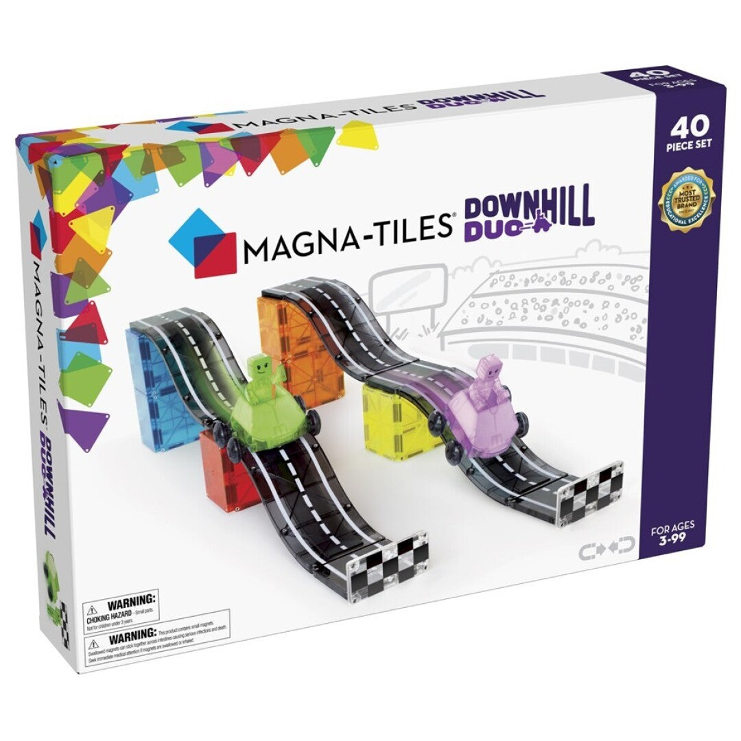 Magna Tiles Down Hill Duo Set 40 piezas