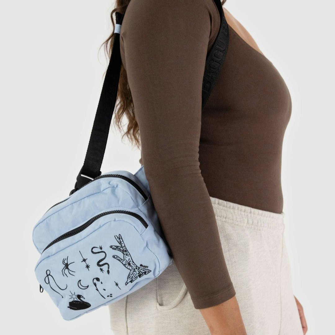 Riñonera Fanny Pack BAGGU - Embroidered Ballet Icons