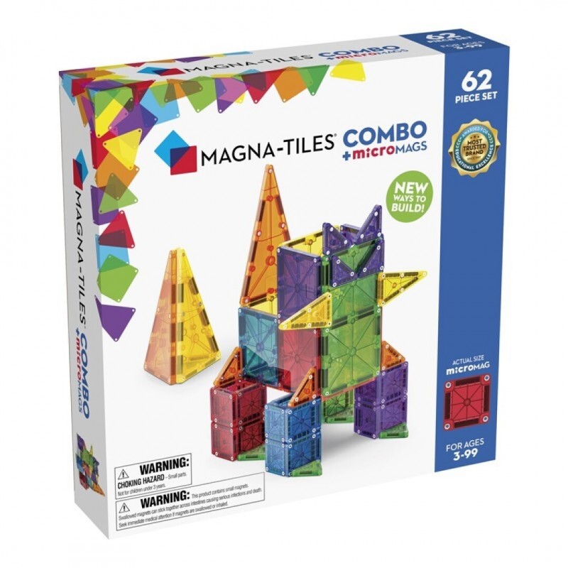 Magna-Tiles 62 piezas Combo