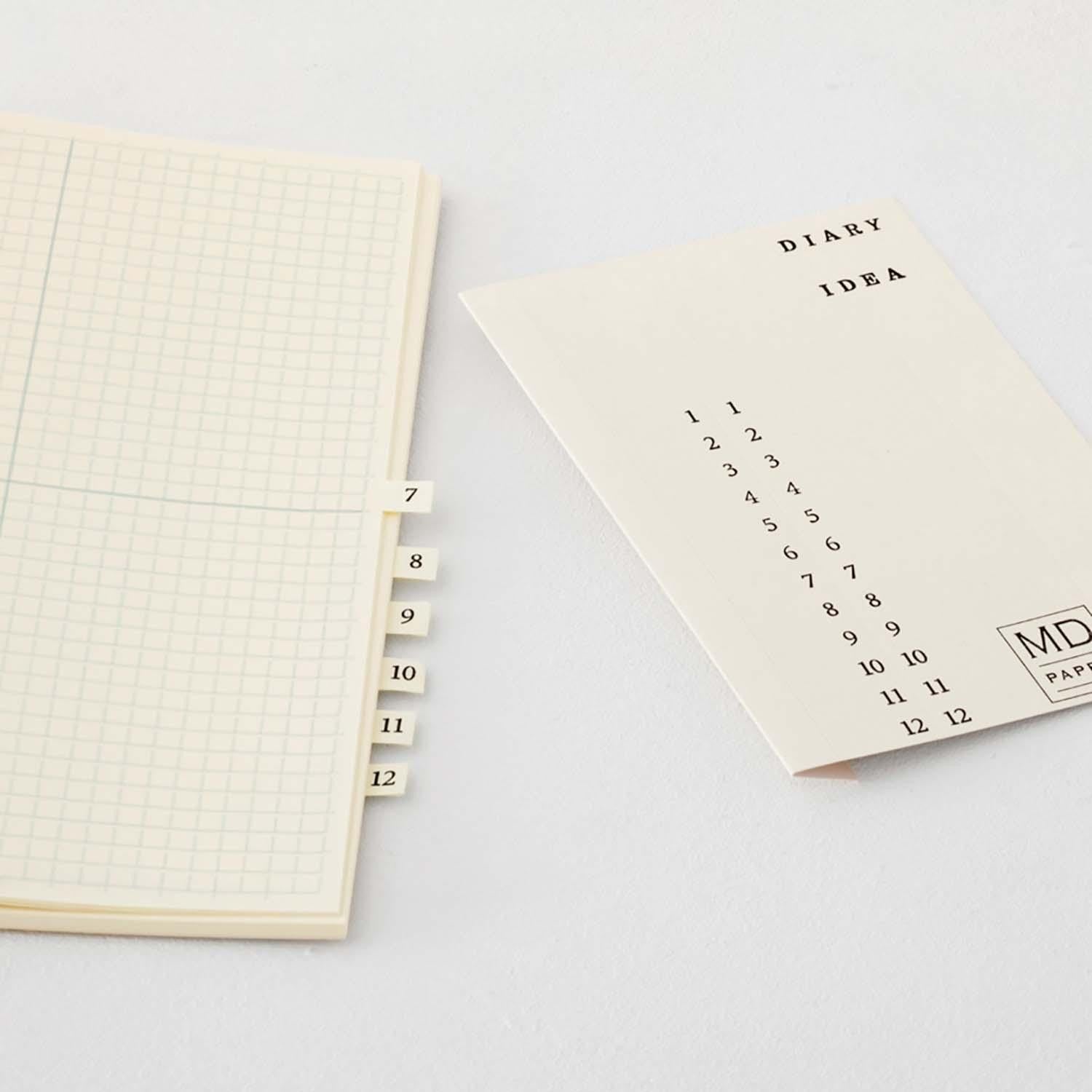 Midori Notebook Grid Block A5