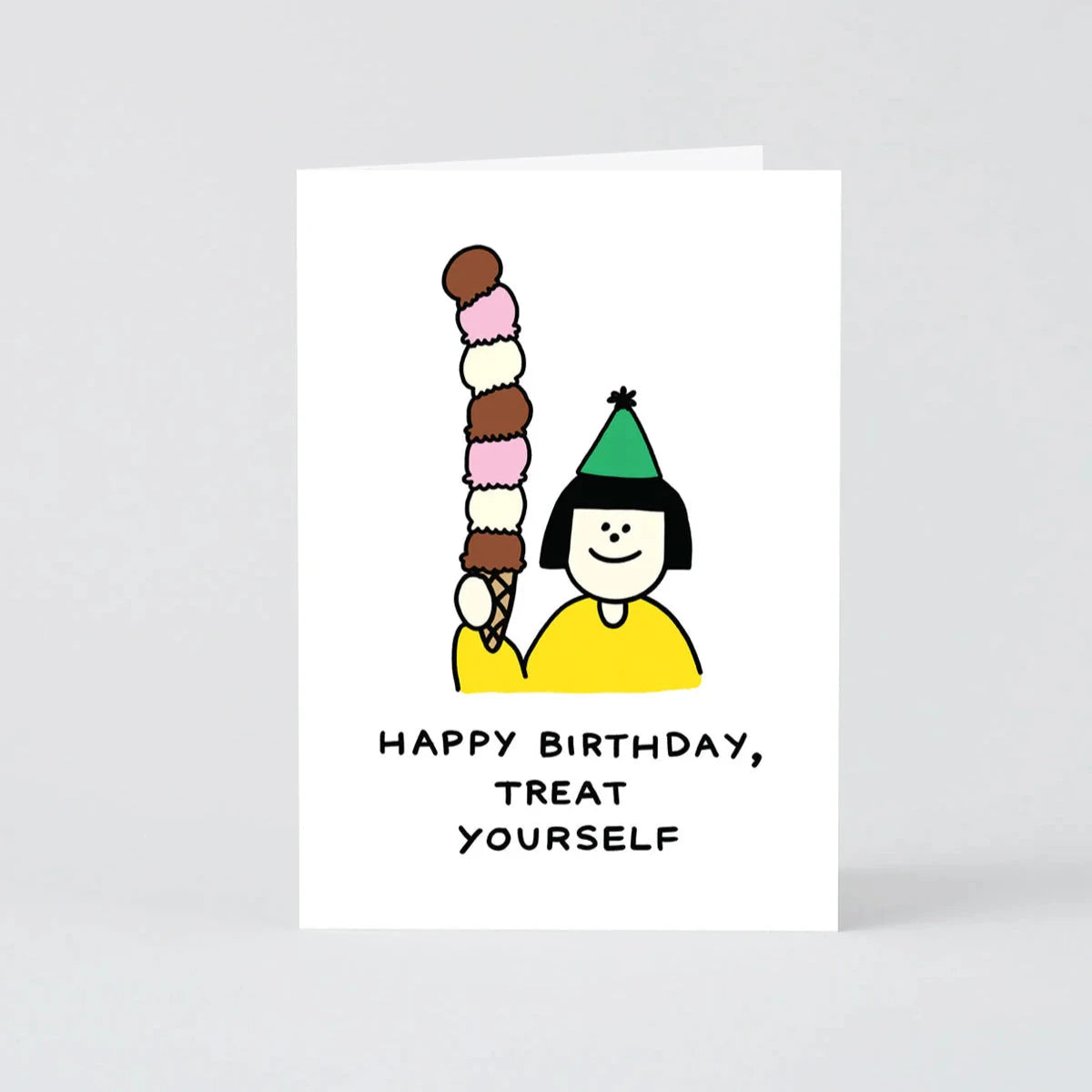 Tarjeta Happy Birthday, Treat Yourself