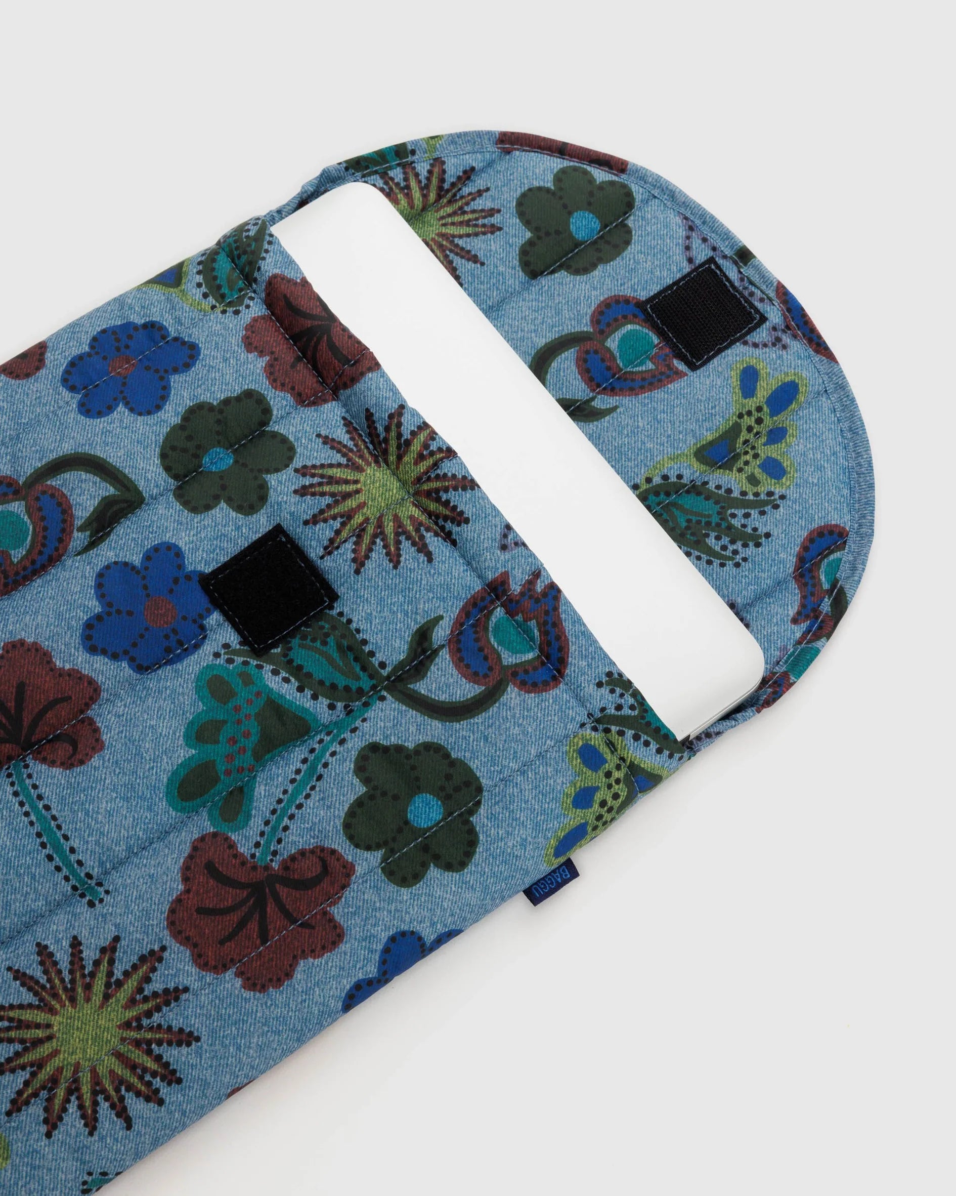 Puffy Funda de portátil 16"  BAGGU - Digital Denim Birds