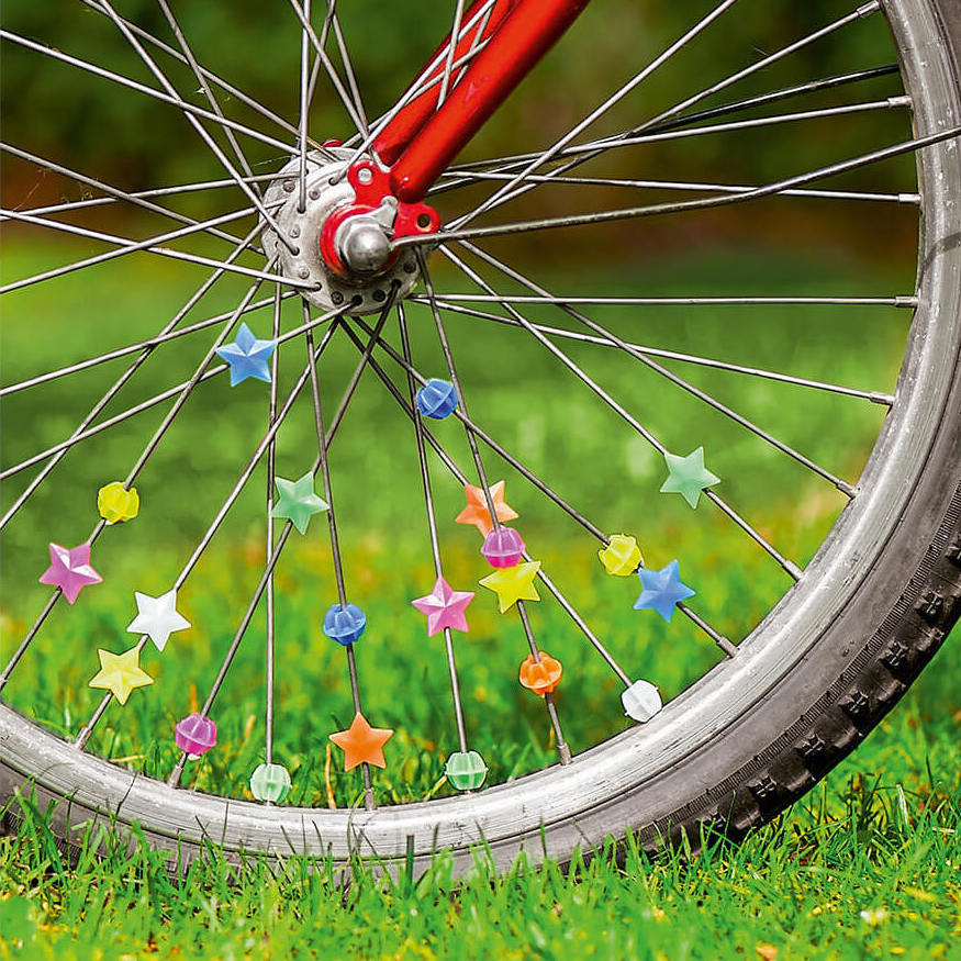 Bike discount spoke decorations