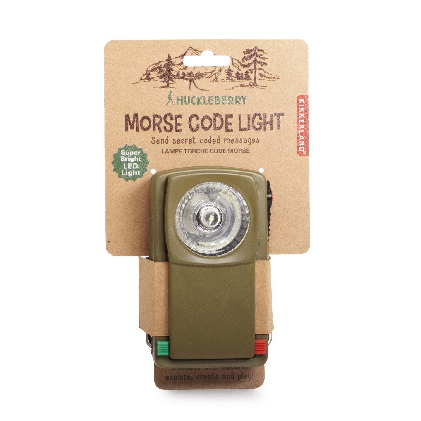Lampe de poche Huckleberry Morse Code