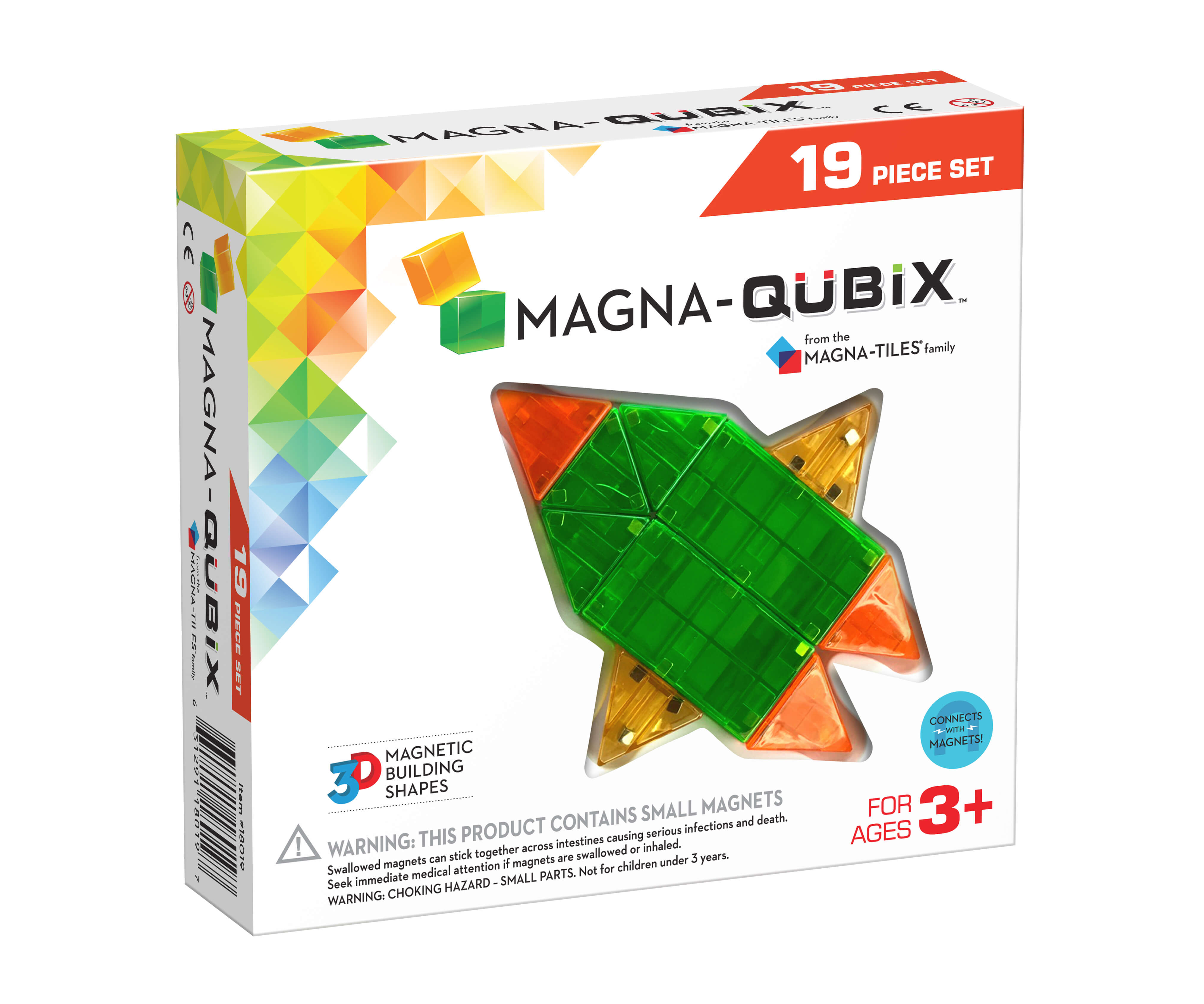 Magna-Qubix 19 pièces