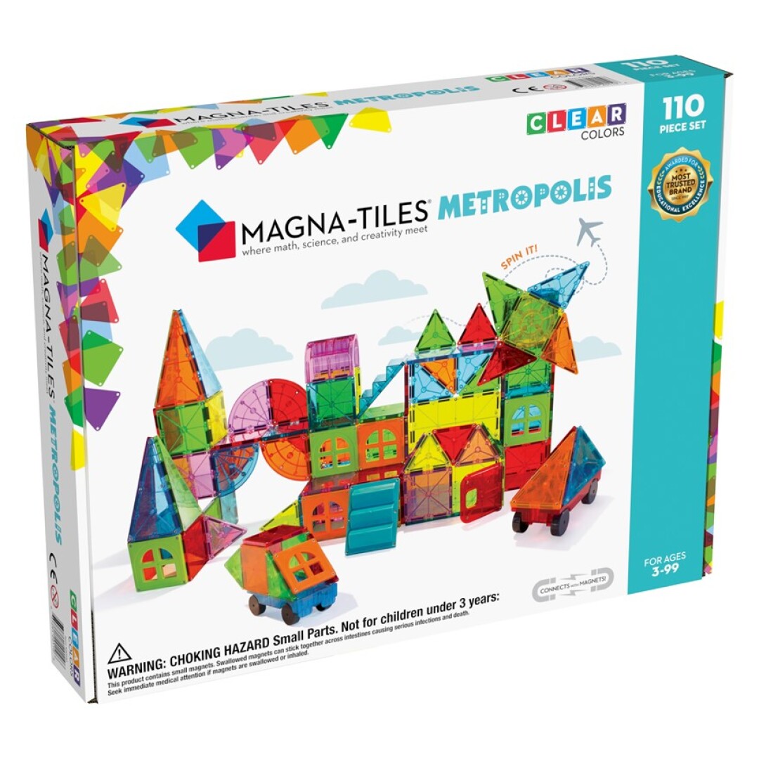 Magna-Tiles Métropole 110 pièces